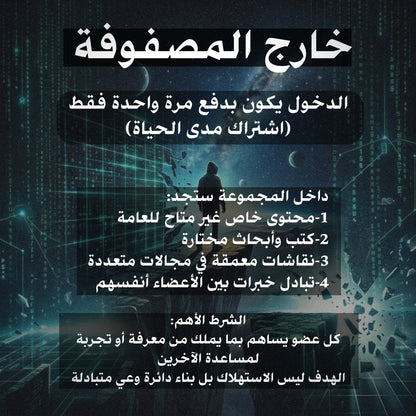 المجتمع الخاص"خارج المصفوفة"